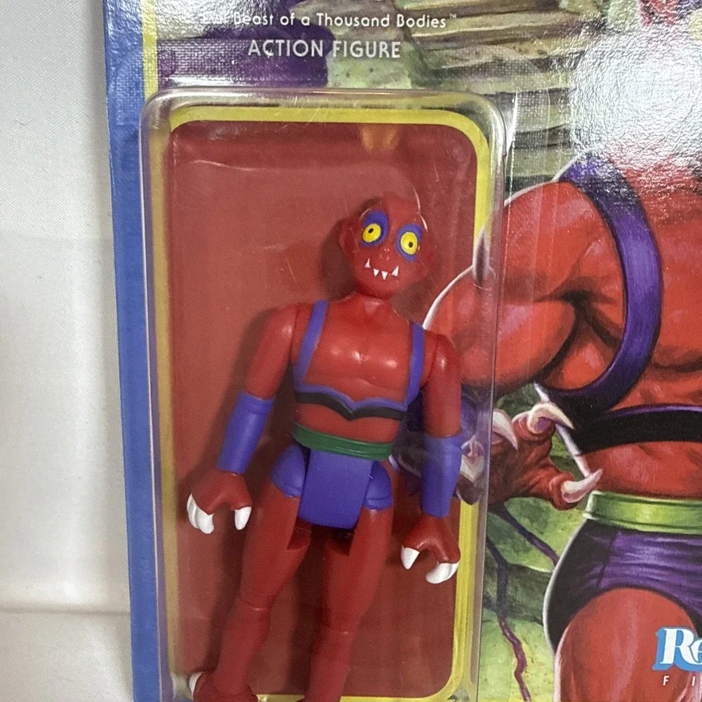 Super7 Masters of the Universe Modulok Yellow Eyes ReAction Figure MOTU